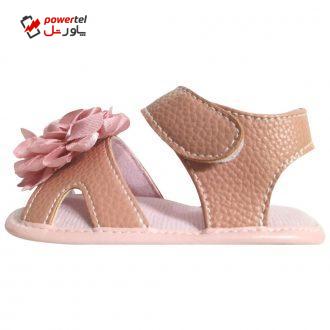 صندل نوزادی دخترانه طرح گل کد M320
