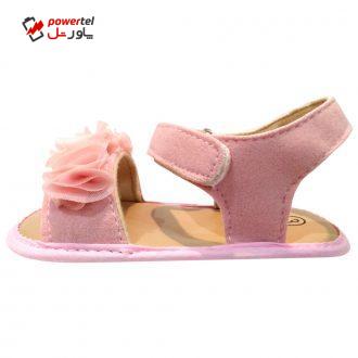 صندل نوزادی دخترانه طرح گل کد M324