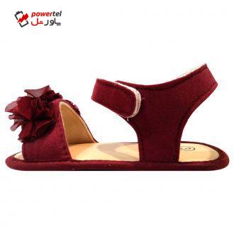صندل نوزادی دخترانه طرح گل کد M325