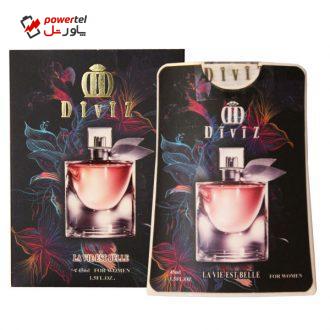 عطرجیبی زنانه دیوایز مدل La Vie Est Belle حجم 45 میلی لیتر