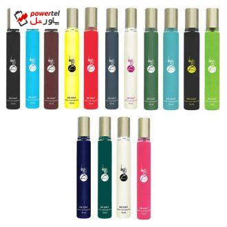 عطر جیبی دکلت مدل ES02 حجم 15 میلی لیتر مجموعه 56 عددی