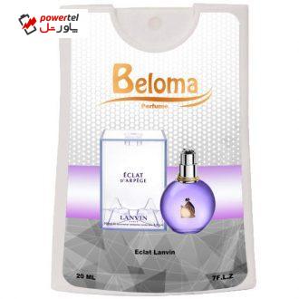 عطر جیبی زنانه بلوما مدل اکلت حجم 20 میلی لیتر
