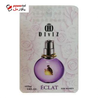 عطر جیبی زنانه دیوایز مدل لانوین اِکلَت حجم 25 میلی لیتر