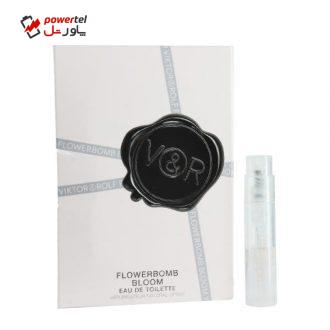 عطر جیبی زنانه ویکتور اند رالف مدل Flowerbomb Bloom حجم 1.2 میلی لیتر