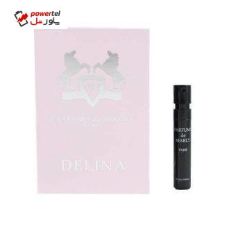 عطر جیبی زنانه پرفیوم دو مارلی مدل Delina حجم 1.2 میلی لیتر عطر جیبی زنانه پرفیوم دو مارلی مدل Delina حجم 1.2 میلی لیتر