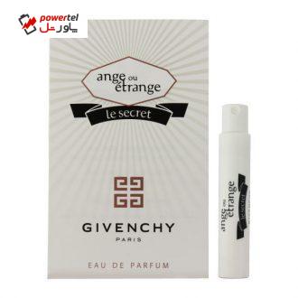 عطر جیبی زنانه ژیوانشی مدل Ange Ou Etrange Le Secret حجم 1 میلی لیتر