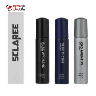 عطر جیبی مردانه اسکلاره بسته 3 عددی