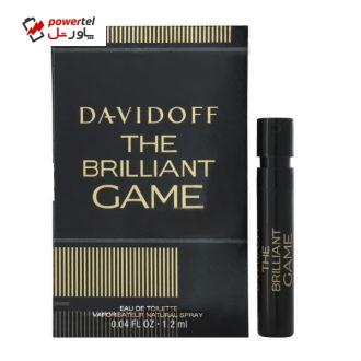عطر جیبی مردانه داویدف مدل The Brilliant Game حجم 1.2 میلی لیتر عطر جیبی مردانه داویدف مدل The Brilliant Game حجم 1.2 میلی لیتر