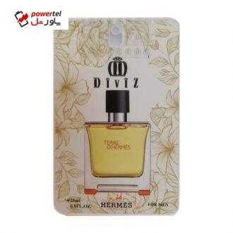عطر جیبی مردانه دیوایز مدل تَق هرمس حجم 25 میلی لیتر عطر جیبی مردانه دیوایز مدل تَق هرمس حجم 25 میلی لیتر