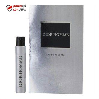 عطر جیبی مردانه دیور مدل Dior Homme حجم 1 میلی لیتر عطر جیبی مردانه دیور مدل Dior Homme حجم 1 میلی لیتر