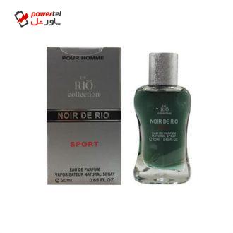 عطر جیبی مردانه ریو کالکشن مدل نویر اسپرت حجم 20 میلی لیتر عطر جیبی مردانه ریو کالکشن مدل نویر اسپرت حجم 20 میلی لیتر