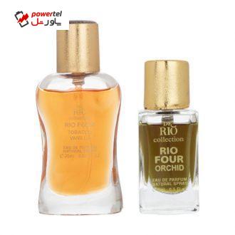 عطر جیبی مردانه  ریو کالکشن مدل Orchid حجم 20 میلی لیتر به همراه عطر جیبی مردانه  مدل Tabacco Vanillaحجم 15 میلی لیتر