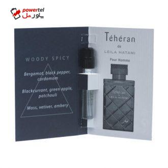 عطر جیبی مردانه لیلا حاتمی مدل Teheran حجم 1.5 میلی لیتر