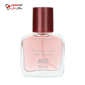 عطر جیبی مردانه نایس مدلBurberry حجم 35 میلی لیتر