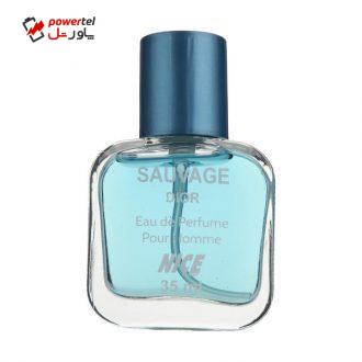 عطر جیبی مردانه نایس پاپت مدل Sauvage حجم 35 میلی لیتر