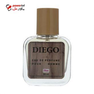 عطر جیبی مردانه پینک مدل Diego حجم 35 میلی لیتر عطر جیبی مردانه پینک مدل Diego حجم 35 میلی لیتر