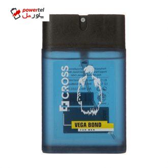 عطر جیبی مردانه کراس مدل  Vega Bond حجم 45 میلی لیتر