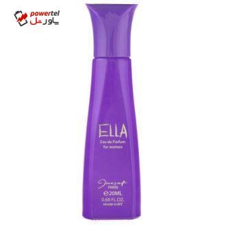 عطر جیبی ژک ساف مدل Ella حجم 20 میلی لیتر مناسب برای بانوان