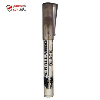 عطر جیبی گالاردو مدل BLACK حجم 9 میلی لیتر