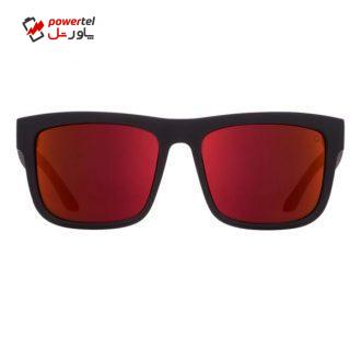 عینک آفتابی اسپای سری Discord مدلSoft Matte Black Red Fade Happy Gray Green Red Flash