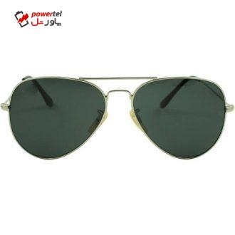 عینک آفتابی خلبانی مدل Aviator Large Metal Silver Grey عینک آفتابی خلبانی مدل Aviator Large Metal Silver Grey