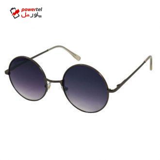 عینک آفتابی مدل Round Metal Dark Grey