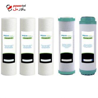 فیلتر دستگاه تصفیه آب آکوآاسپرینگ مدل EXTRA PP-2 مجموعه 5 عددی