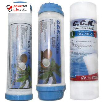 فیلتر دستگاه تصفیه آب خانگی C.C.K بسته سه عددی