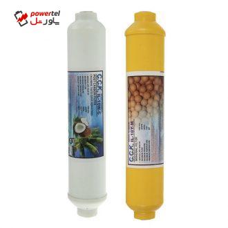 فیلتر دستگاه تصفیه کننده آب سی سی کا مدل IL-10 مجموعه 2 عددی
