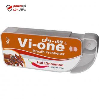 قرص خوشبو کننده دهان وی وان مدل Hot Cinnamon حجم 10 گرم