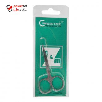 قیچی ابرو گرین فیس کد 120 قیچی ابرو گرین فیس کد 120