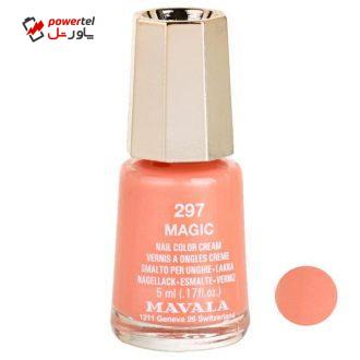 لاک ناخن ماوالا مدل Magic شماره 297