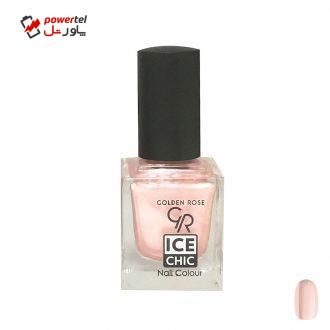 لاک ناخن گلدن رز مدل Ice chic شماره 25