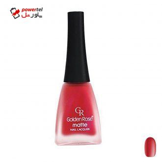 لاک ناخن گلدن رز مدل Matte شماره 02