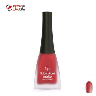 لاک ناخن گلدن رز مدل Matte شماره 16