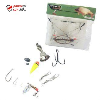 لوازم ماهیگیری مدل Carp stf -13 مجموعه 13 عددی