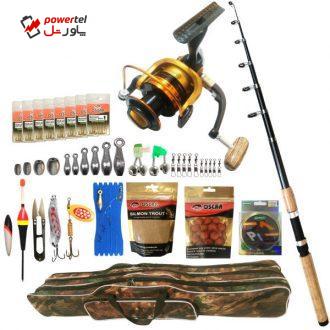 لوازم ماهیگیری کد OS-301 مجموعه 120 عددی
