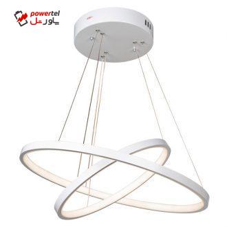 لوستر چشمه نور کد A6312/2H-WT لوستر چشمه نور کد A6312/2H-WT
