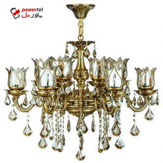 لوستر چشمه نور 12شعله کد S3559/6 لوستر چشمه نور 12شعله کد S3559/6
