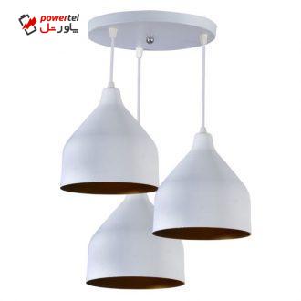 لوستر 3 شاخه کد LU300WG