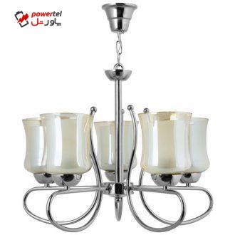 لوستر 5 شعله چشمه نور کد A815/5-C