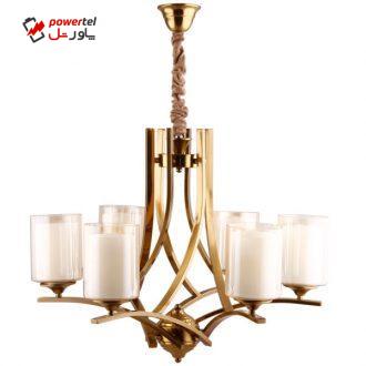 لوستر 6 شعله دیلایت کد TK09/6-DLGHT426 لوستر 6 شعله دیلایت کد TK09/6-DLGHT426