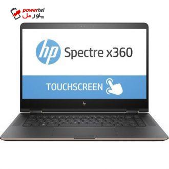 لپ تاپ 15 اینچی اچ پی مدل Spectre X360 15T-BL000B با کاور و قلم اورجینال لپ تاپ 15 اینچی اچ پی مدل Spectre X360 15T-BL000B با کاور و قلم اورجینال