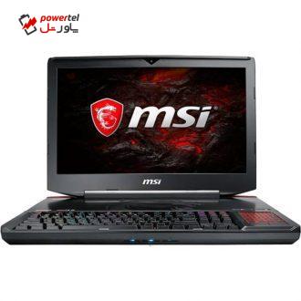 لپ تاپ 18 اینچی ام اس آی مدل GT83VR 7RE Titan SLI – A لپ تاپ 18 اینچی ام اس آی مدل GT83VR 7RE Titan SLI – A