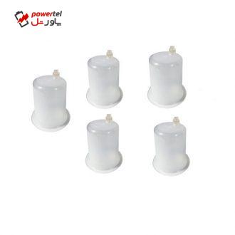 لیوان بادکش مدل DP بسته 5 عددی