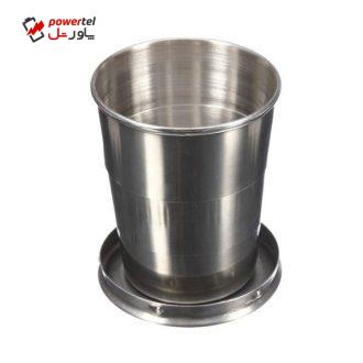 لیوان سفری مدل تاشو طرح 2 لیوان سفری مدل تاشو طرح 2
