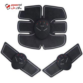 ماساژور شکم و بازو مدل 6Pack مجموعه 3 عددی ماساژور شکم و بازو مدل 6Pack مجموعه 3 عددی
