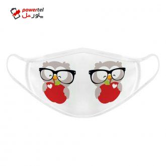 ماسک تزیینی بچگانه طرح جغد عینکی کد 617015 ماسک تزیینی بچگانه طرح جغد عینکی کد 617015