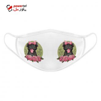 ماسک تزیینی بچگانه طرح سگ رز کد 617015 ماسک تزیینی بچگانه طرح سگ رز کد 617015