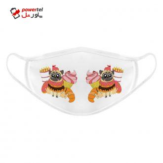 ماسک تزیینی بچگانه طرح سگ شکمو کد 617015 ماسک تزیینی بچگانه طرح سگ شکمو کد 617015